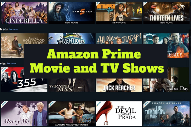 Amazon Prime Movie and TV Shows