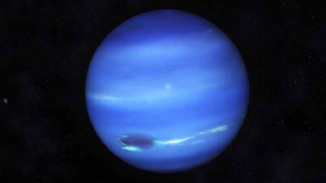 Dark Spot on Neptune