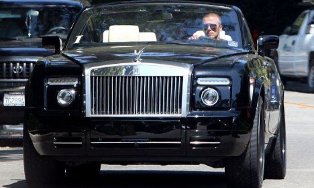 David Beckham – Rolls-Royce Phantom Drophead Coupe