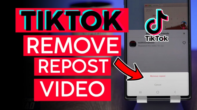 How To Undo A Repost On Tiktok