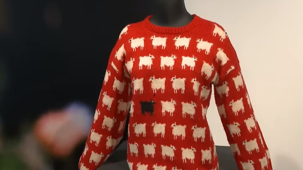 Princess Diana Black Sheep Sweater Record Sells