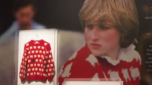 Selling Princess Diana's Black Sheep Sweater Record
