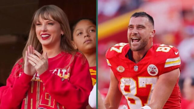 Taylor Swift Suppors Travis Kelce Record Game