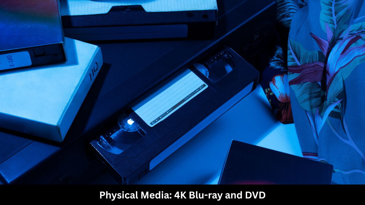 Physical Media 4K Blu-ray and DVD