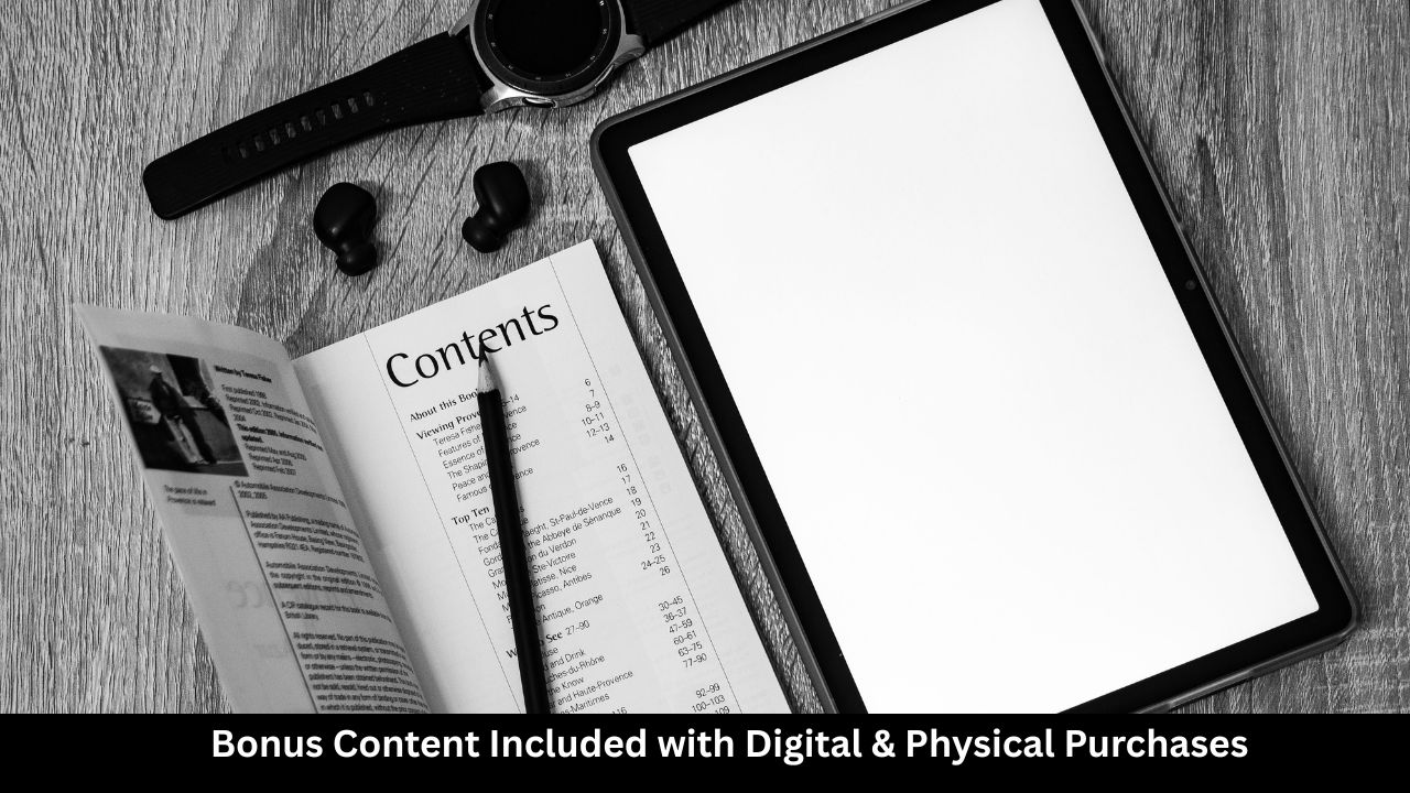 Bonus Content Included with Digital & Physical Purchases