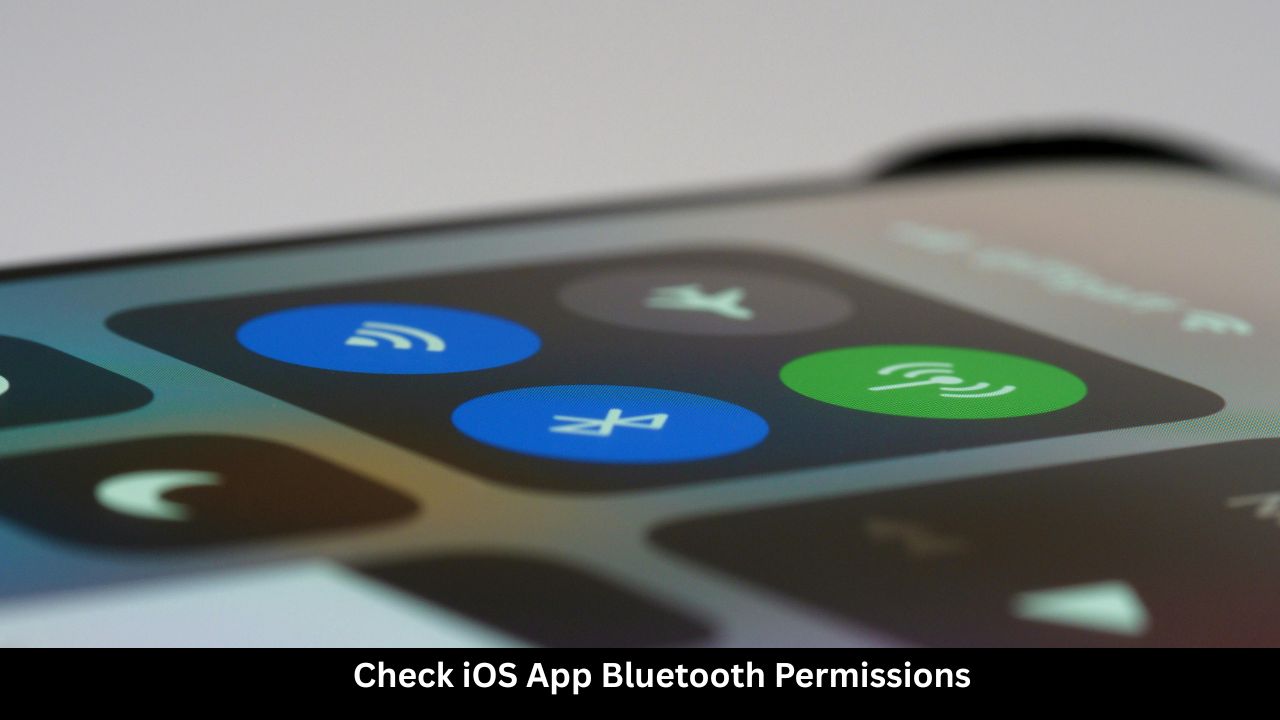 Check iOS App Bluetooth Permissions