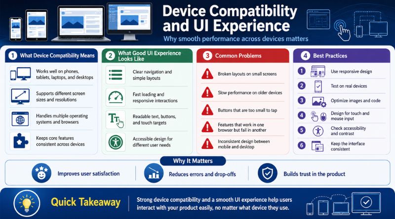 Device Compatibility and UI Experience