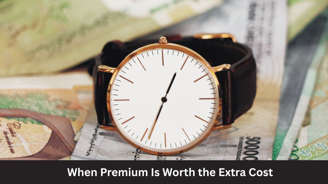 When Premium Is Worth the Extra Cost