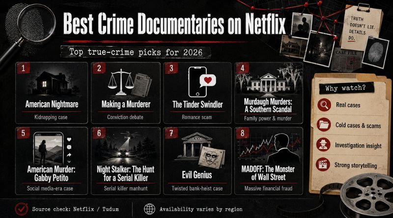Best Crime Documentaries on Netflix