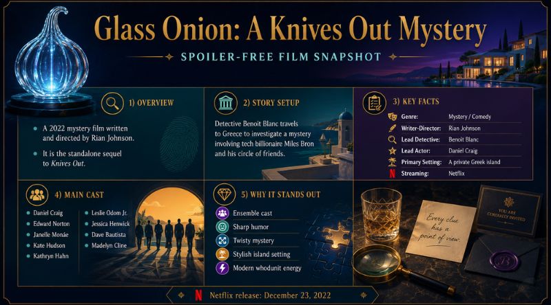Glass Onion A Knives Out Mystery