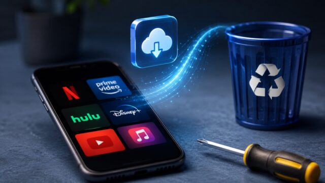 reinstall streaming app