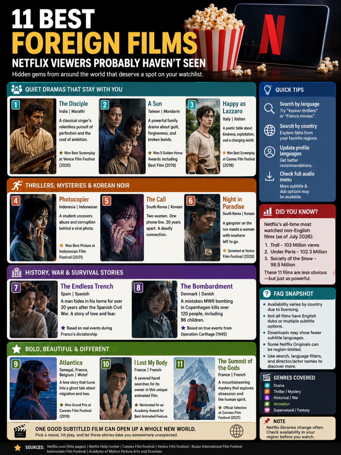 best foreign films netflixv