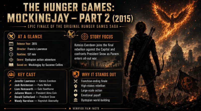 The Hunger Games Mockingjay – Part 2 (2015)